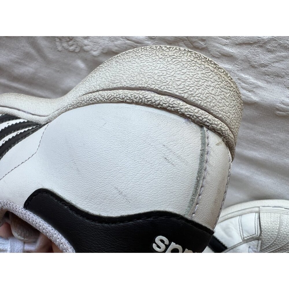 Adidas Superstar Sneakers Women’s Size 5.5 White Black Shoes - Picture 13 of 16